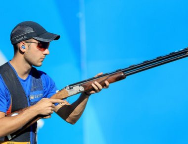 Στο σκοπευτήριο με τον χρυσό Ολυμπιονίκη στο Ρίο το 2016 στη σκοποβολή σκητ, Gabriele Rossetti (βίντεο)